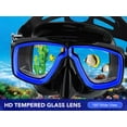 thumbnail image 2 of Equipo de Snorkel DiVLMT para Adultos con Aletas y Máscara de Buceo, 2 of 8