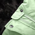 thumbnail image 3 of Long Puffer Jacket Womens - Thick Linend Winter Coats for Women Waterproof Warm Sherpa Parka Jackets, 3 of 8