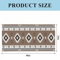 thumbnail image 3 of Brown Boho Fluorescent Light Covers, Farmhouse Aztec Southwest Ethnic Geometric Magnetic Light Covers for Ceiling Lights, Fluorescent Ceiling Shade Filters for Classroom Bedroom Office 4x2Ft x 2PCS, 3 of 8
