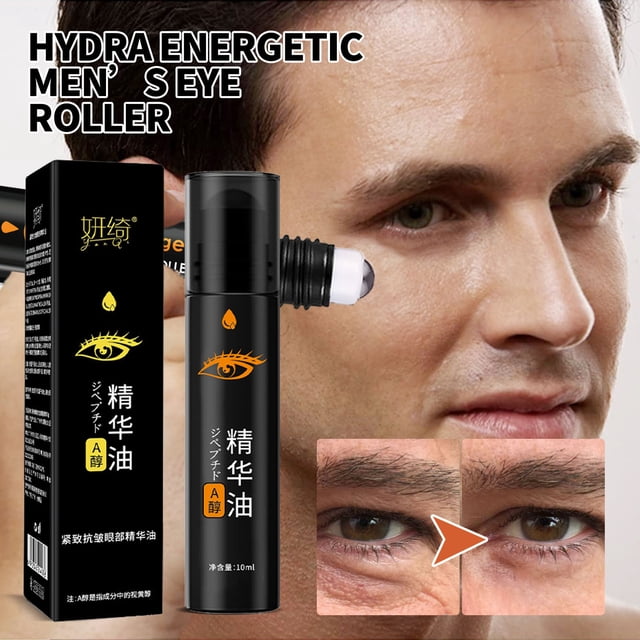 Xihbxyly Aceite para Ojos, Crema Antiarrugas con Microcorrientes, Masaje Metálico, Hidratación de Líneas de Expresión, Cuidado Reafirmante y Reafirmante, Ingredientes Naturales, Uso Diario, Fórmula d
