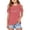 Pink, variant on XEGLSBU Girls T Shirts Size 10-12 Pack Children Kids Girls Short Sleeve Cold Shoulder T Shirts Kids Summer Oversized Tops Casual Crewneck Basic Tees Purple Size 7-8 Years