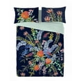 thumbnail image 1 of Gouchee Home Proteas Queen Duvet Cover Set – 3-Piece Floral Bedding, Reversible Cotton Botanical Print, 1 of 2