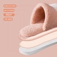 thumbnail image 5 of VerPetridure House Slippers for Women Men New Style Cotton Slippers Women's And Winter Home Cartoon Plush Couple Warm Soft-Soled Slippers, 5 of 9