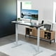 thumbnail image 2 of Escritorio de pie VIVO Electric DESK-KIT-1G6B 152x61 cm negro/gris, 2 of 9