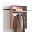 thumbnail image 4 of Klair Living Devi Oak Wall Mounted Walk in Wood Closet System, 4 of 5