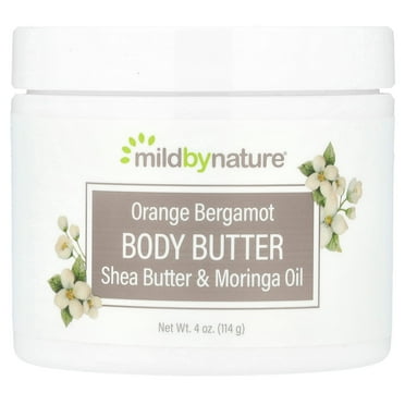 Orange Bergamot Body Butter, 4 fl oz (118 ml), Mild By Nature