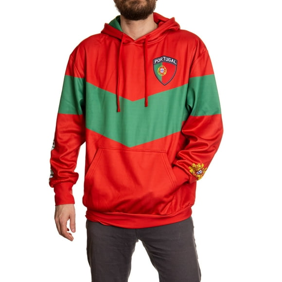 Portugal World Soccer Sublimated Hooded Sweatshirt
