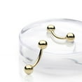 thumbnail image 3 of Curved Barbell 24k Gold Plated Over Surgical Steel 2 piece 14G 1/2 (1.6x12) (TBB/12) (5MM Ball), 3 of 3