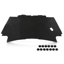 CROSSDESIGN Hood Insulation Pad with Clips Fit for Dodge Ram 2002-2008