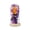 Purple, variant on THOPBPRK Lighted Halloween Pumpkin Bouquet, LED Fall Tabletop Decor Centerpiece, Spooky Orange Night Light for Indoor Halloween Party & Thanksgiving Home Decoration, 1PackBlack