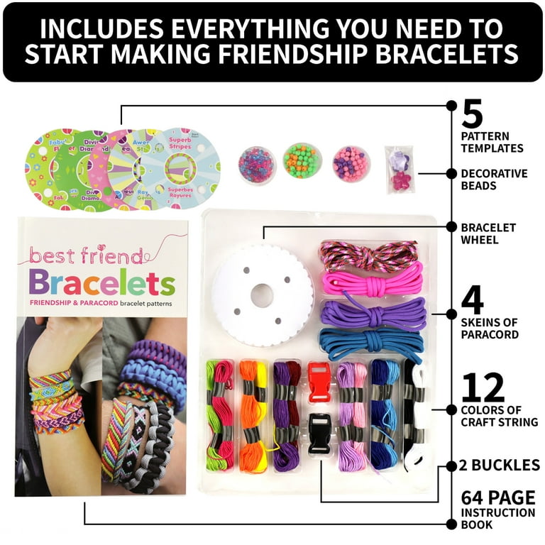 Bracelet Making Friendship String Walmart Coats Clark™ Craft