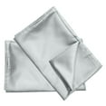 thumbnail image 6 of Unique Bargains Silky Satin Pillow Cases Covers Set of 2 Light Gray Standard, 6 of 8