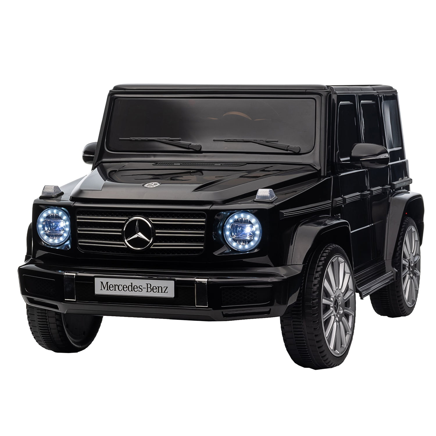 CIPACHO Kids Ride On Cars, Licensed Mercedes-Benz G500, 24V Battery Powered Toy for Kids with 2.4GHz Remote Control, Black