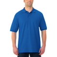 thumbnail image 1 of Jerzees Polos Résistants aux Taches pour Hommes, Manches Courtes-Royal, 4TG, 1 of 1