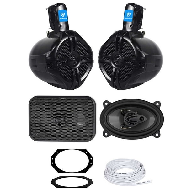 Overhead Soundbar Rollbar+Front Speaker Upgrade For 20032006 JEEP