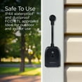 thumbnail image 4 of Outdoor Smart Dual Plug - WiFi Remote App Control for Outdoor Lights & Holiday Decor; Compatible with Alexa and Google Home Assistant, No Hub Required, 4 of 8