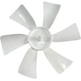 thumbnail image 3 of HQRP 4-Pack 6" Fan Blades 3/32" Round Bore Replacement for Jensen 12V Roof Vents / Range Hoods, 3 of 7