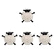 thumbnail image 5 of Posavasos con forma de cordero, posavasos de taza, tejidos a mano, ligeros y modernos, para café. Blanco, 5 of 9