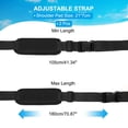 thumbnail image 2 of Uxcell 2Pcs Carrying Beach Chair Straps Adjustable Beach Chair Straps Black, 2 of 7