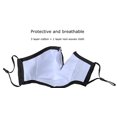 thumbnail image 3 of Xchime Cloth Face Mask for Women,Men,Teens,Made in USA,Washable Reusable,Breathable with Filter pocket and Nose Wire, 3 of 4