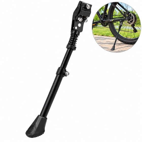 Bike Kickstand for 16-26" & 700C, Adjustable Side Stand for Adult & Mountain Bikes
