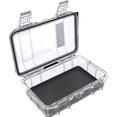 thumbnail image 2 of Pelican Micro Case M50 Black Clear Lid, Waterproof, Crushproof, Dustproof, IP67 Rated Protection Submergible, 2 of 5