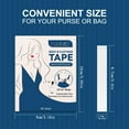 thumbnail image 3 of Apmemiss Body Apparel Tape (80 Strips), Women's Double Sided Fabric Tape, Gentle Body Tape On Skin, All Day Strong Tape Adhesive, Sweatproof Bra Tape For All Skin Tones, 3 of 9