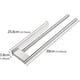thumbnail image 2 of Bathroom Towel Rack No Drilling Double Adhesive Towel Rack Stainless Steel Two Arm Wall Mounted Towel Rack for Bathroom Kitchen,Silver, 2 of 5