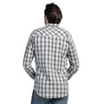 thumbnail image 3 of Camisa Moderna Manga Larga Wrangler Hombre 788 gris G, 3 of 5