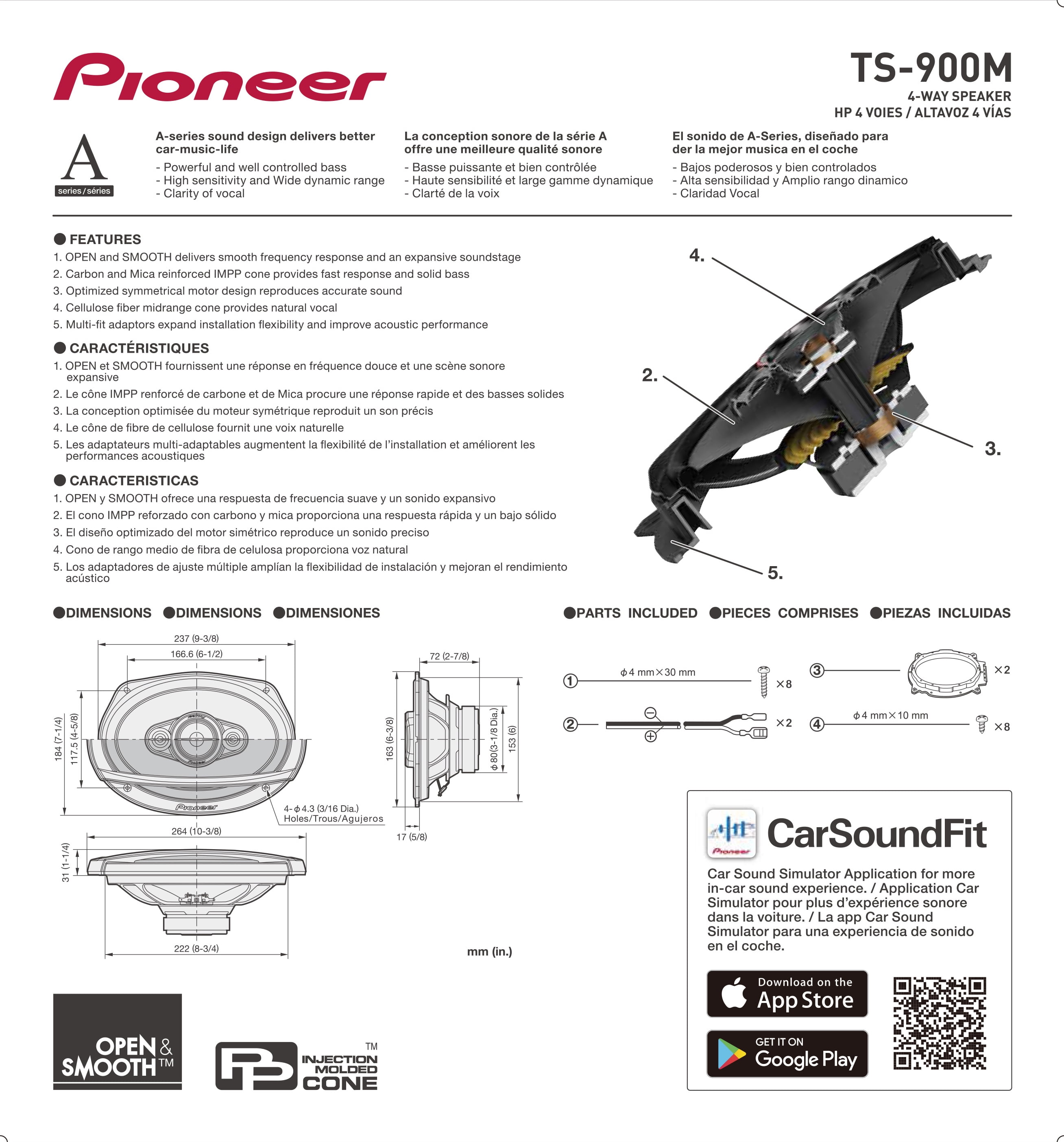 pioneer ts900m