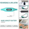 thumbnail image 3 of 2024 Led Neck Reading Light, Book Light For Reading In Bed,3 Brightness, Hands Free, Usb-c Rechargeable, Lightweight, Arms Bendable Neck Light For Rea, 3 of 5