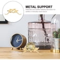 thumbnail image 4 of 1pc Dragonfly Forma Soporte de bola de cristal Metal Desktop Adornment Decoración del hogar, 4 of 5