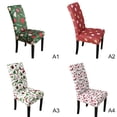 thumbnail image 2 of Party Banquet Washable 4PCS Chair Slipcover Chair Slip Covers For Dining Chairs Removable Dining Chair Covers Set, 2 of 6