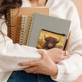 thumbnail image 4 of SEANATIVE Highland Cow Sunflower Sanitary Napkin Storage Bag for Women Feminine Care Period Bags for Teen Girls Small Cosmetic Travel Bag Pouch Coin Purse with Zipper, 4 of 7