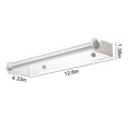 thumbnail image 3 of XYAIYT Aluminum Alloy Wall Mounted Toilet Tissue Roll Holder Hanging Paper Towel Rack for Bathroom Kitchen Space Saving Easy Install Long Lasting Rust Resistant 12.6in Length, 3 of 8