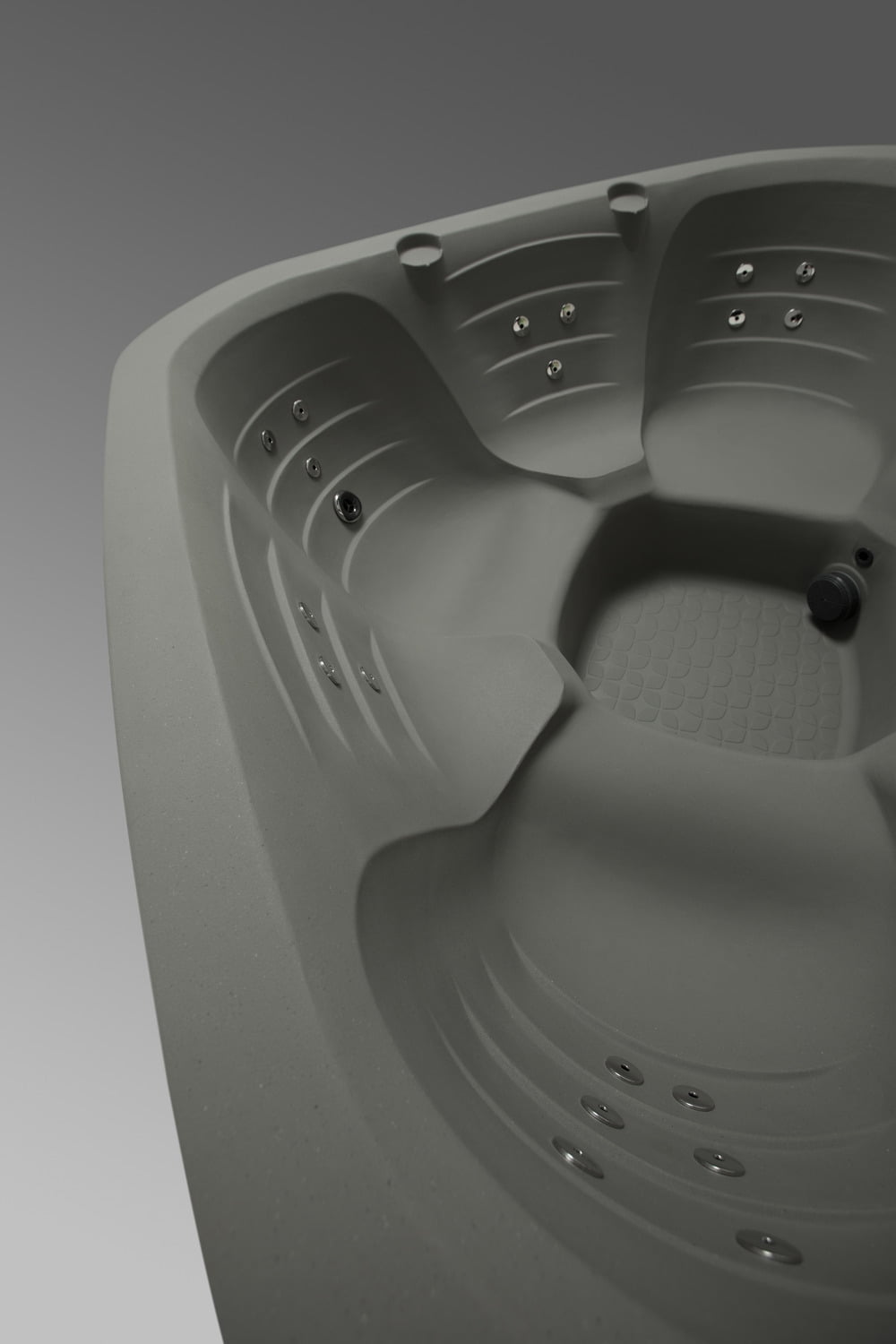 All New 2025 HydroLuxe MAUI Taupe/Grey Hot Tub - 6-person, 26 Jets, Convertible 110v/220v