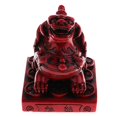 thumbnail image 2 of Estatuilla de Pi Xiu Feng Shui Estatuilla pi xiu feng shui para atraer a la riqueza decoración del hogar rojo rojo Magideal Estatuilla de Pi Xiu Feng Shui, 2 of 7