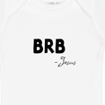 thumbnail image 4 of Inktastic Easter BRB Jesus Boys or Girls Baby Bodysuit, 4 of 5