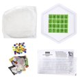 thumbnail image 2 of Darice Foamies Assorted Hexagon Stepping Stone Kit, 8 Inches, 8 Pieces, 2 of 3