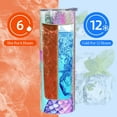 thumbnail image 4 of Waldeal Mermaid Tails Skinny Tumbler with Lid, Stainless Steel Double Wall Vacuum Insulated Travel Mug Water Bottle Iced Coffee Cup 20oz, 4 of 9