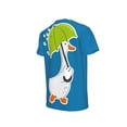 thumbnail image 5 of Honeii Goose Holding an Umbrella Print Kids Boy T-Shirt,Breathable Round Neck Tee,Stylish Summer Tee for Boys, for Outdoor Activities and Casual Wear, 5 of 7