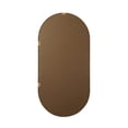 thumbnail image 4 of Elegant Decor Metal Frame Oval Mirror 36x72 Inch in Brass, 4 of 12