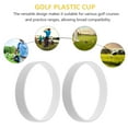 thumbnail image 3 of OFFIGAM 1Pair Plastic Golf Hole Putting Cup Ring Essential for Training on Golf Courses and Practice Areas, 3 of 8
