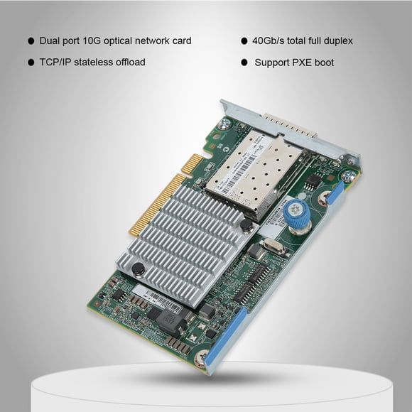 647579-001, IP Stateless Offload Dual Port Adapter for DL360G8 G9 Series Servers