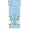 Blue Sacred Cross Religious Cellophane Bags, 20ct