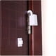 thumbnail image 5 of Tope de puerta a prueba de bebés Protector de dedo Protector de pellizco de dedo fácil de usar Tapones de puerta de espuma de seguridad para niños Seguridad para niños (2 piezas, b, 5 of 5