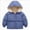 A92-Light Blue, variant on Toddler Boys Coats & Jackets Winter Solid Color Thick Hooded Long Sleeve Warm Tops Coat Sportwear,Solid Winter Coat 12-18 Months