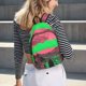 thumbnail image 5 of Balery Neon Desert Moon Mochila Clásica Impresa Básica para Viaje, Mochila Escolar Resistente al Agua, Mochila de Lona con Correas Ajustables-Small, 5 of 5