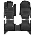 thumbnail image 1 of TuxMat - For Toyota RAV4 Hybrid 2019-2025 Models - Custom Car Mats - Maximum Coverage, All Weather, Laser Measured - This Full Set Includes 1st and 2nd Rows, 1 of 6