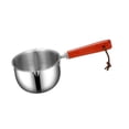 thumbnail image 2 of Olla pequeña para calentar aceite, sartén para tortillas, práctica sartén antiadherente, olla para calentar aceite, sartén pequeña para cocinar en 150 ml, 2 of 8